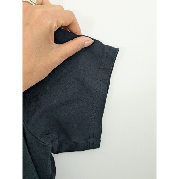 Gymshark Crest T-Shirt Men’s Large Short Sleeve Crew Neck Black 100% Cotton Tee - Picture 5 of 8